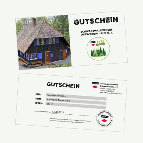Gutscheine Lahrer Hütte