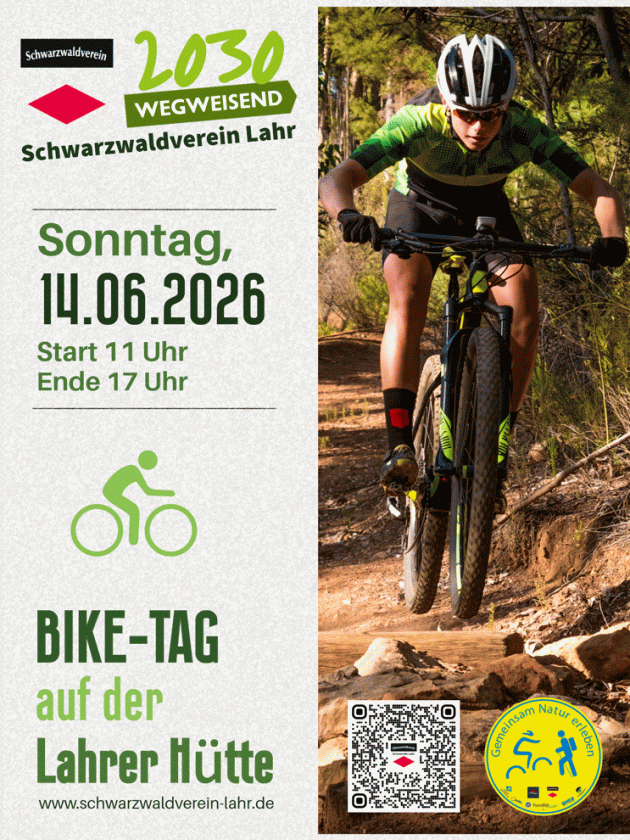 Bike-Tag auf der Lahrer Hütte