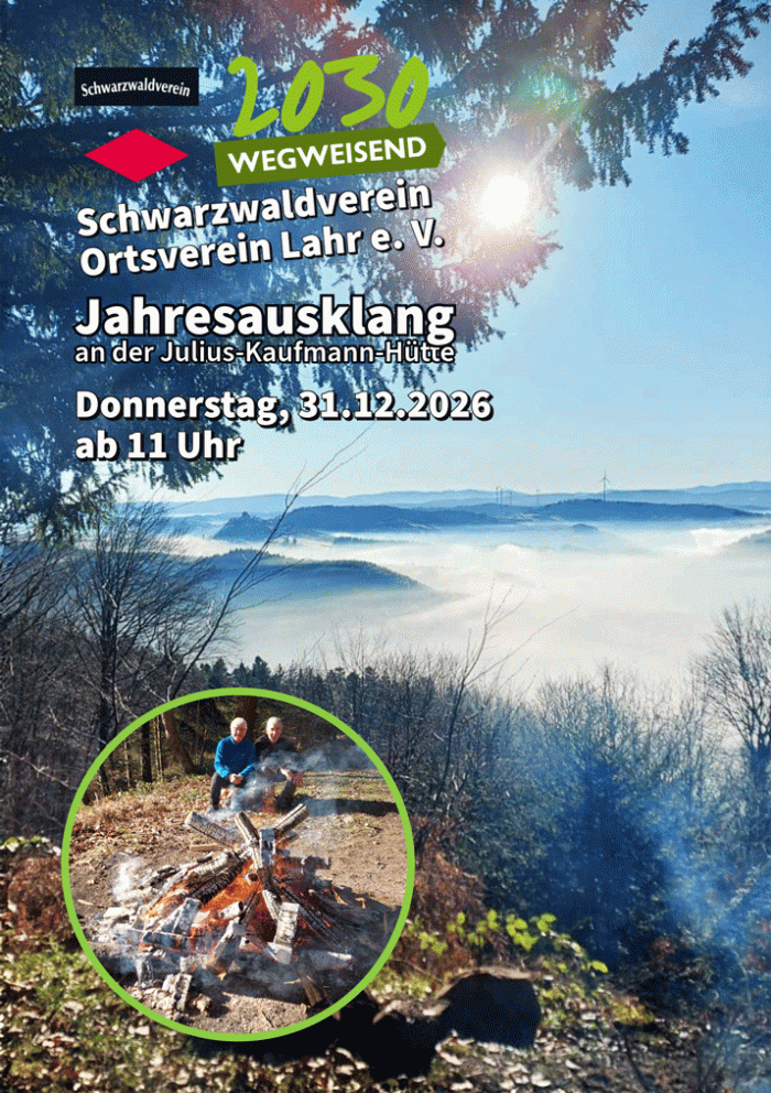 Flyer Jahersausklang JK-Hütte