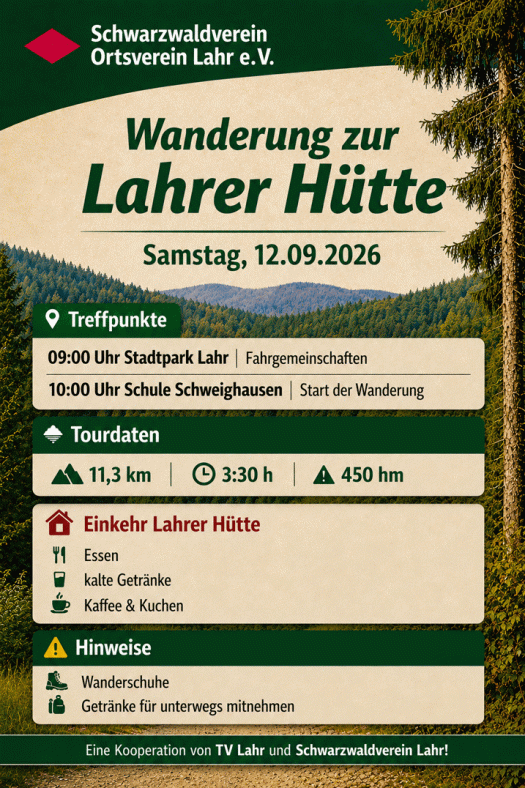 Wanderung zur Lahrer Hütte