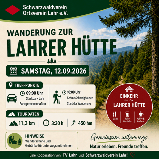 Wanderung zur Lahrer Hütte