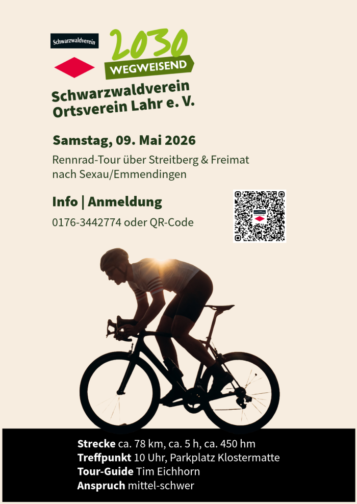 Flyer - Rennrad-Tour